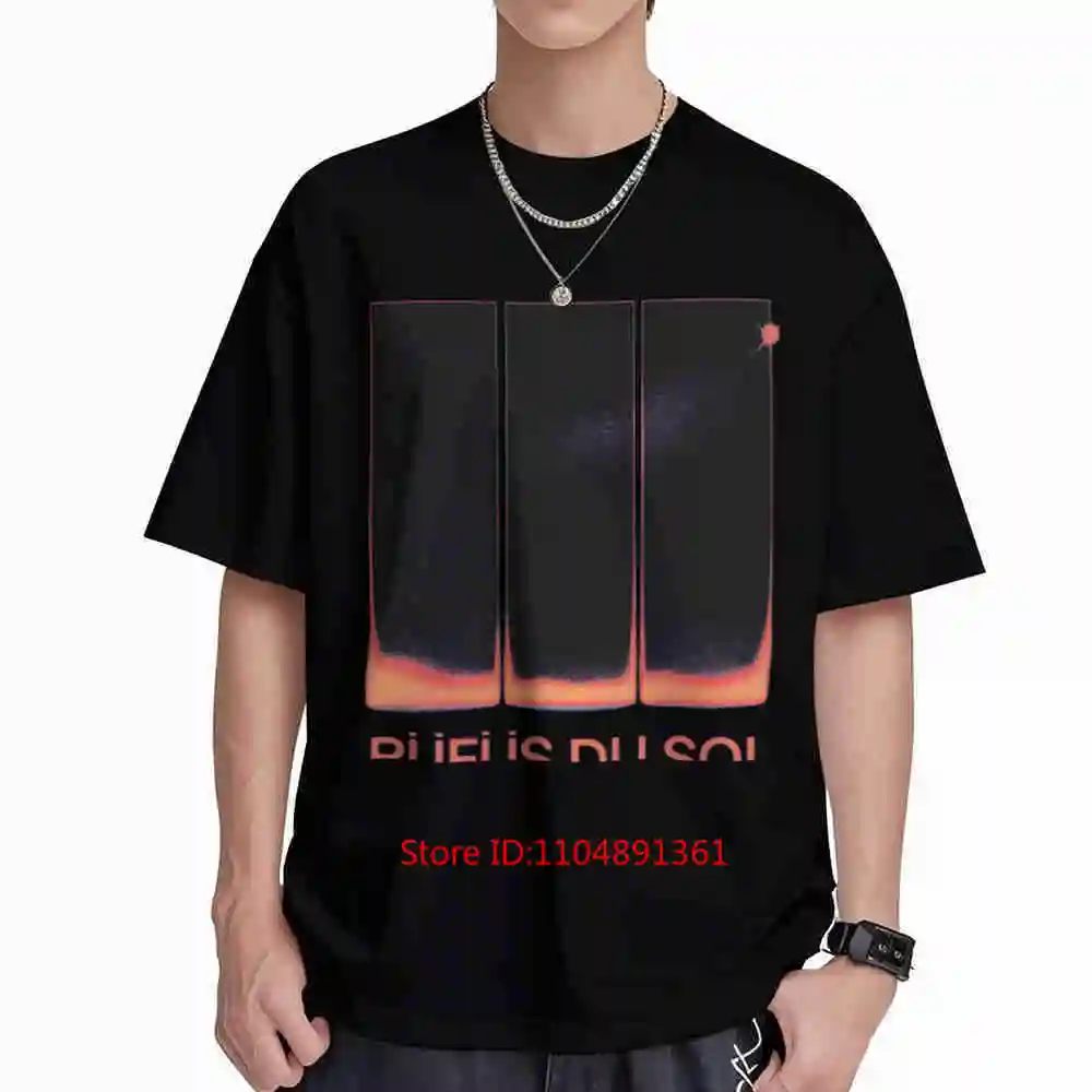 Rufus Du Sol Tour Short Sleeve Tee 100% Cotton T-Shirt