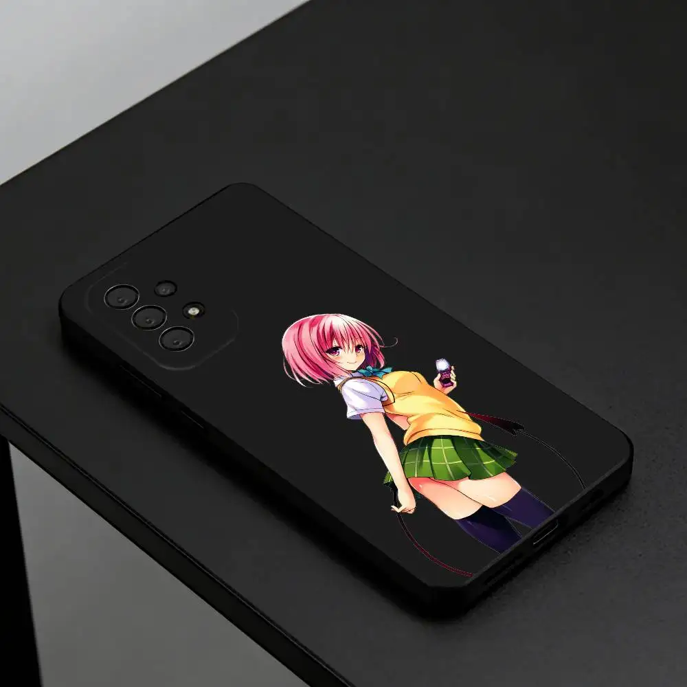 Momo Belia Deviluke To LOVE-Ru Phone Case For Samsung S26,S25,S24,S23,S22,Plus,Cover Soft Black Shell