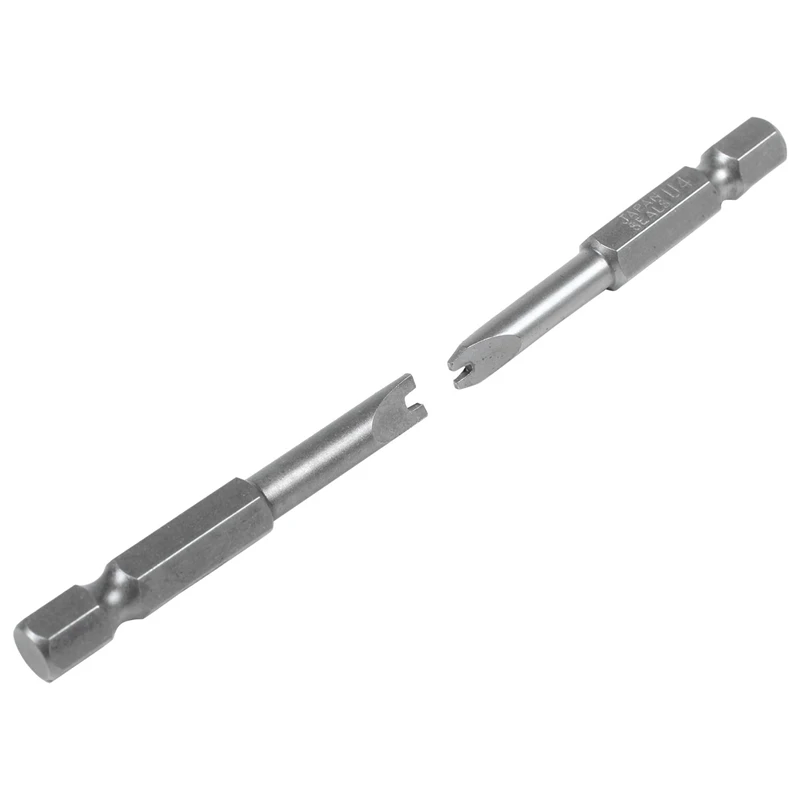 不正開封防止セキュリティビットセット、ドライバードリル、スクリュードライバービット、六角シャンク、磁気U字型、1/4 "ドライバービット、5個