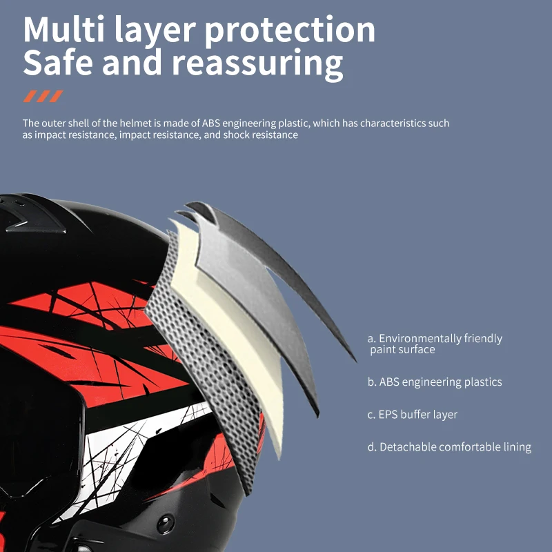 2026 New Retro Motorcycle Full-Face Helmet, Unisex, All-Season, Street Cruising Safety Helmet, Scorpion Helmet Casco