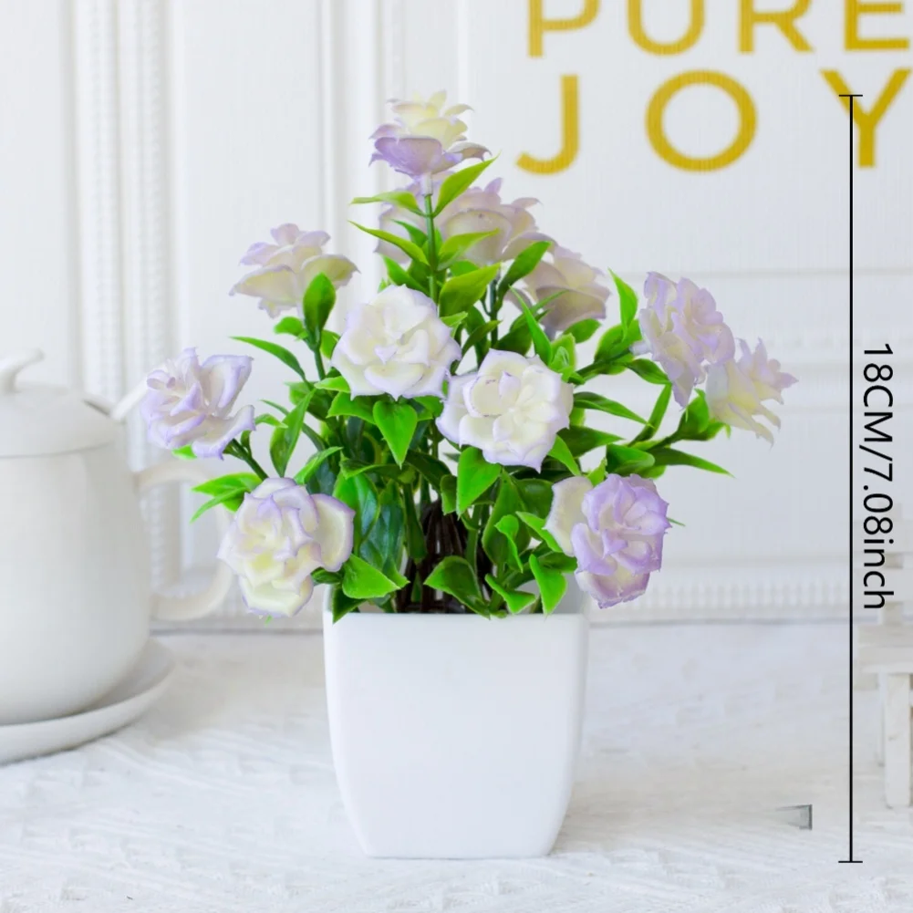 

Artificial Flowers Faux Potted Plant Indoor And Outdoor Use Lightweight Construction Minimal Maintenance Required