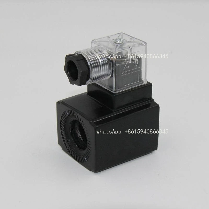 Hydraulic Valve Oil Research Coil Solenoid 01 03 D12V 24 110 220 240 Plug Junction Box