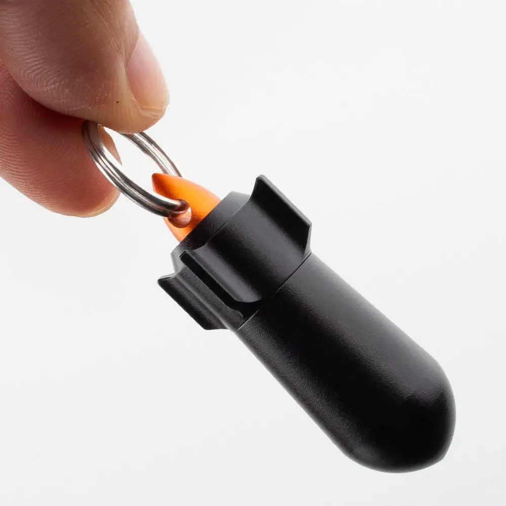 EDC Mini capsula esterna vitamina assistenza sanitaria portachiavi portapillole in alluminio scatola portapillole bottiglia per pillole