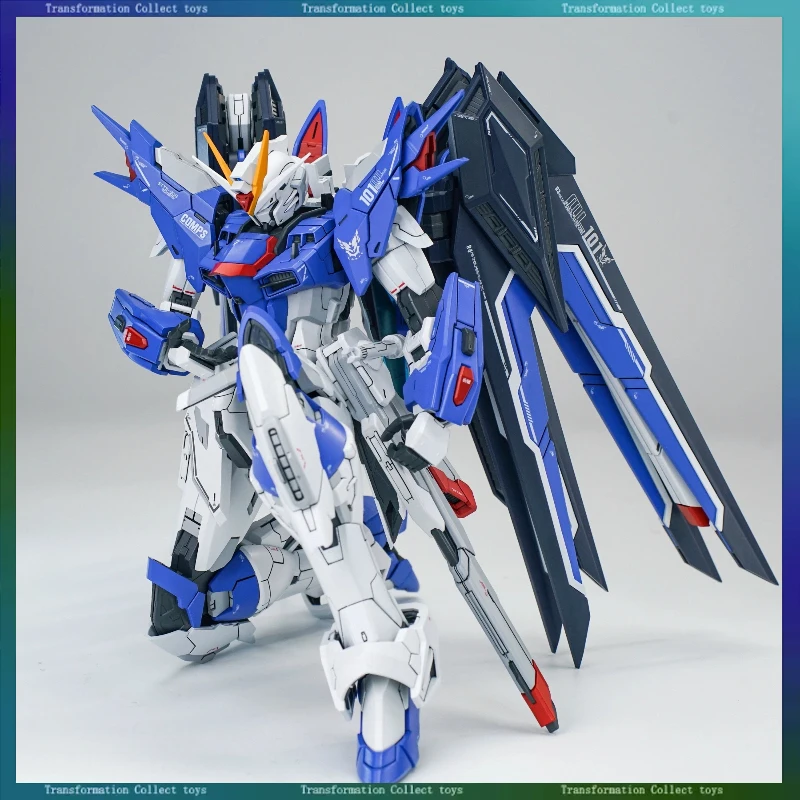 Shenma Model Blue Knight 1/100 Custom Rising Freedom Mecha GK Modified Full Transformable MA Anime Robot Assembly Plastic Model