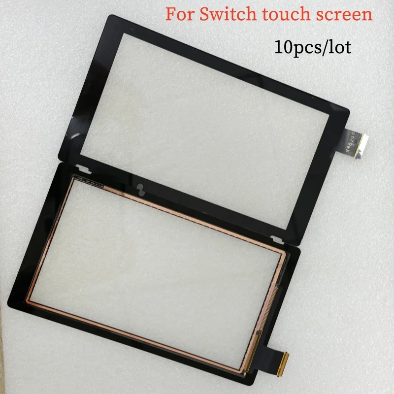 

10pcs/lot for Nintendo Switch Touch Screen Replacement for NS Switch V1+Dust-proof Sponge Adhesive Strips Sticker