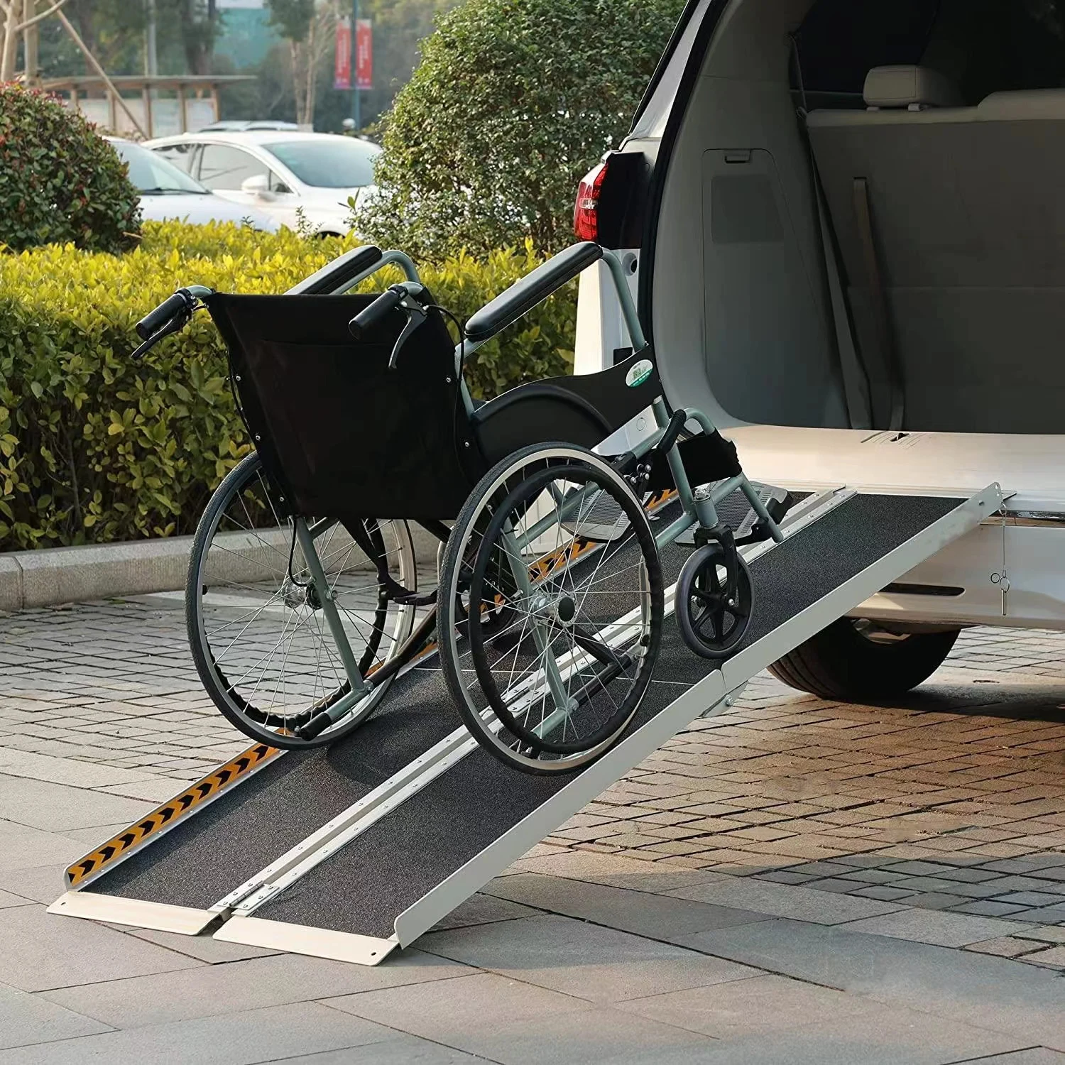 

Best quality aluminum ramp for wheelchair dog ramp stairs ladder wheelchair ramp portable