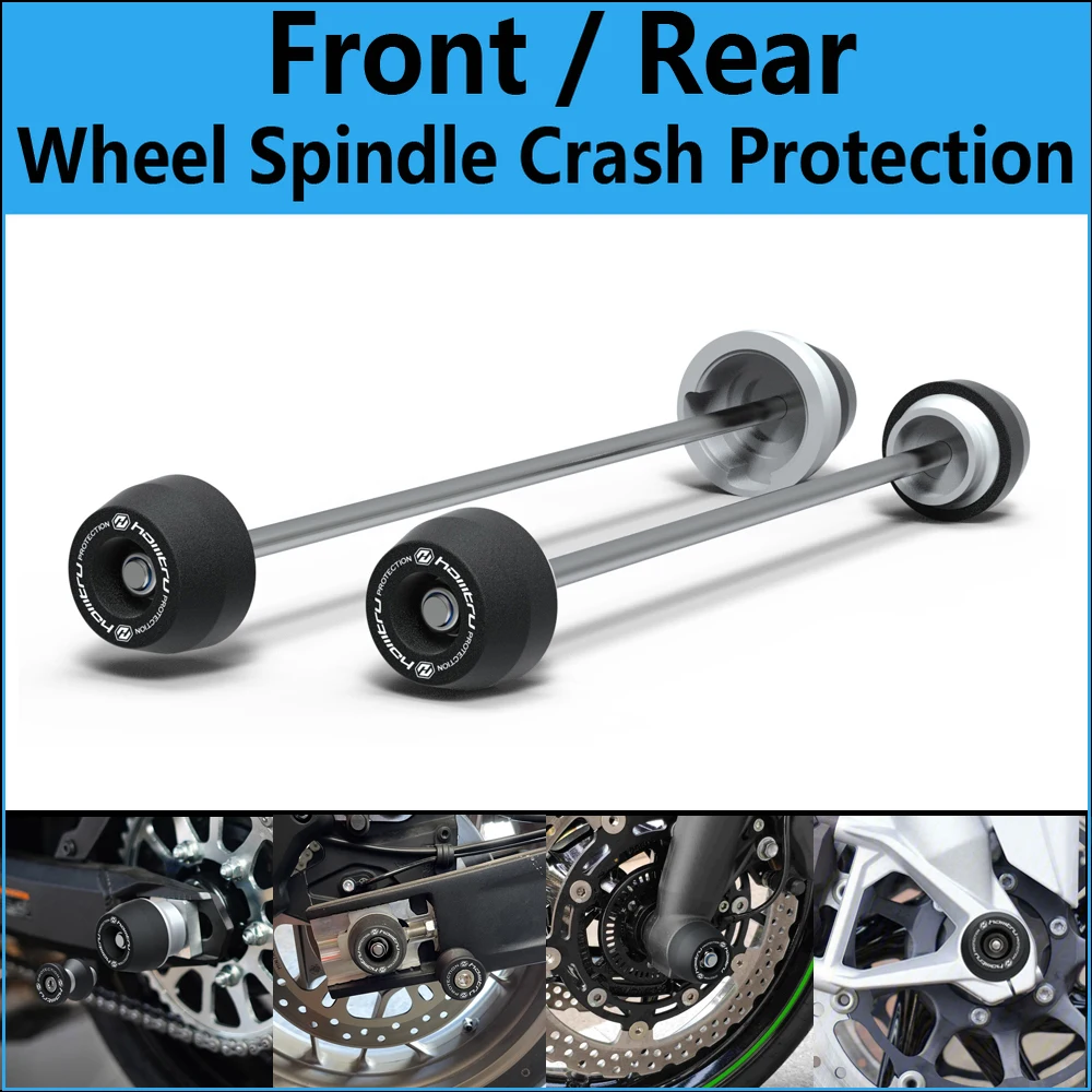 

Front Rear wheel Spindle Crash Protection For Triumph Tiger 1200 GT Pro Explorer / Tiger 1200 Rally Pro Explorer / 2022-2023