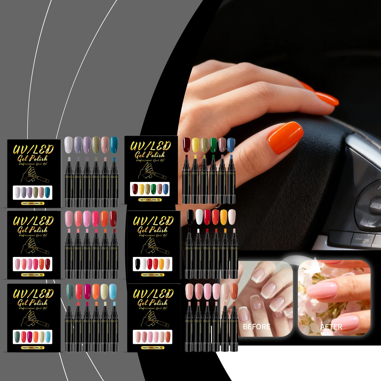 6-colors-gel-nail-pen-set-diy-home-manicure-kit-easy-application-multi-shade-fashion-nail-art-supplies-cured-nail-beauty-tool