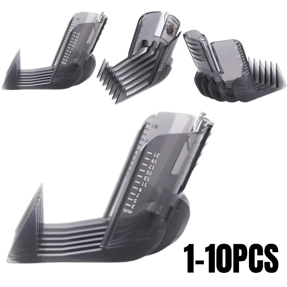 1~10PCS Black Hair Clippers Beard Trimmer Comb Attachment For QC5130 QC5105 QC5115 QC5120 QC5125 QC5135