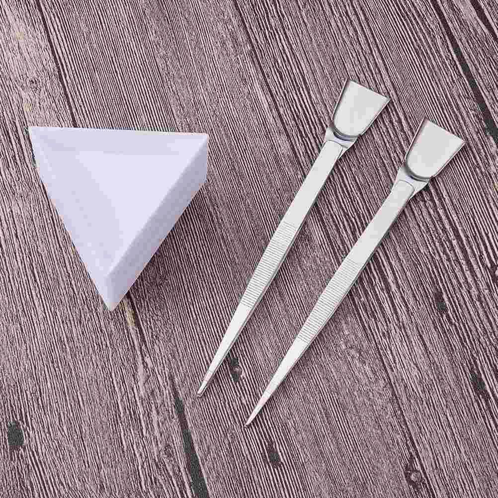 

22PCS Professional Craft Jewelry Tool Triangle Trays Tweezers with Scoop for Diamond Beads Fashion Jewelry Making