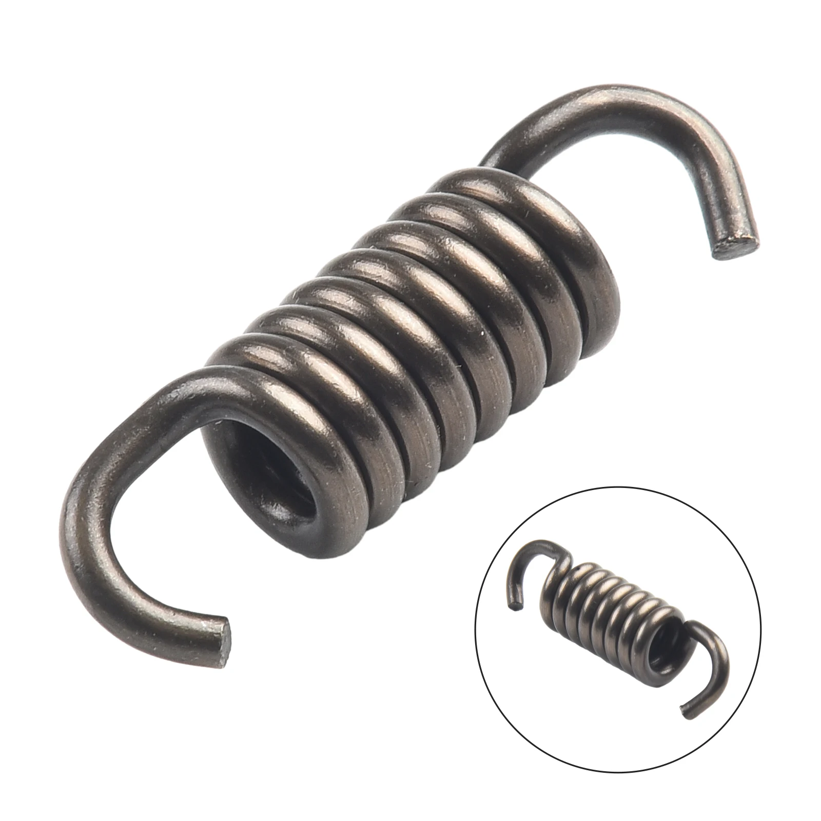 1pc Garden Tool Parts Clutch Spring Fit For Various 43cc / 52cc Strimmers Brushcutters Metal Chainsaw Spare Part