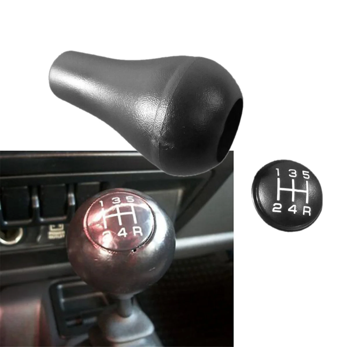 Car Manual Transmission Shifter Knob Lever Cover 4446921 52104174 for Dodge Ram 1500 2500 3500 4500 5500 Jeep