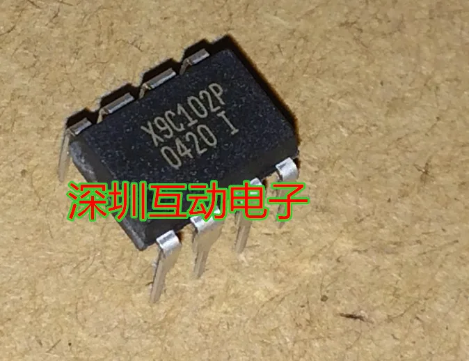 Free shipping  X9C102P DIP8  -       10PCS