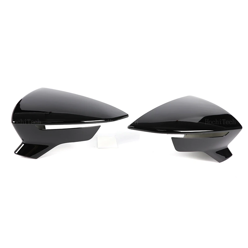 Gloss Black Mirror Cap for Seat Leon Lion 5F III Ibiza 6F V KJ1 Arona KJ7 Carbon LookCar Side Rearview Mirror Cover Accessories - view 6