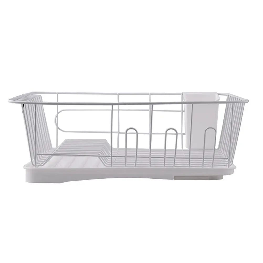 

Корзина-сушилка для посуды, кухонная подставка для губок, кухонных полотенец и столовых приборов, с быстрым дренажем и вентиляцией, экономия места, органайзер