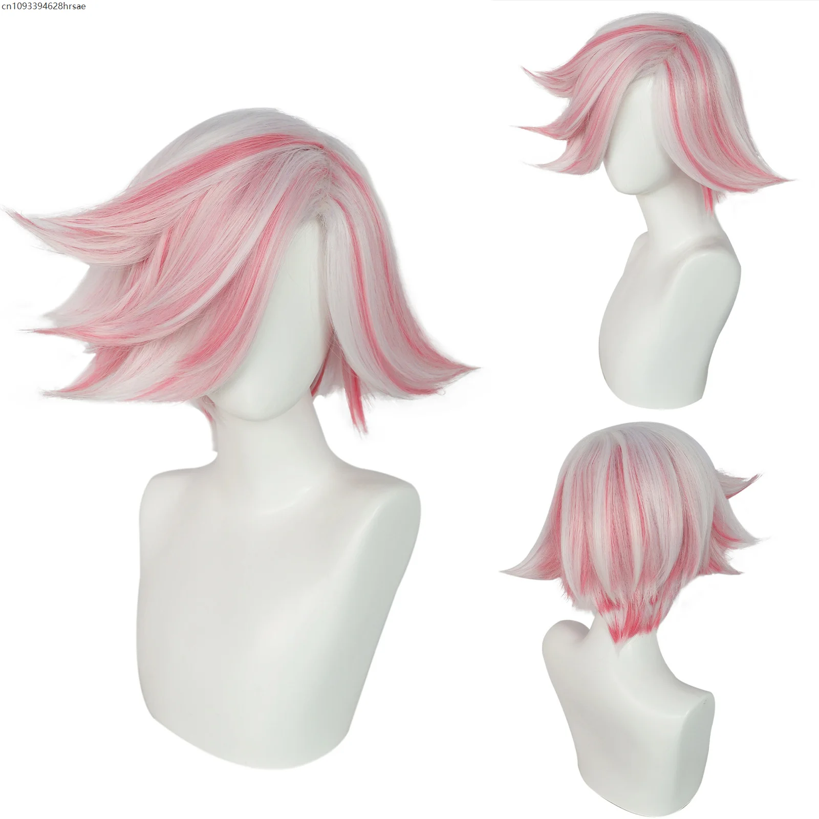 

Anime Cosplay Dust Costume Wigs Short Heat Resistant Synthetic Hair Halloween Party Role Play Carnival Props 2025