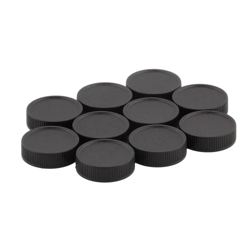 

2024New 10 Pcs Lens Cap Rear Protective Anti-dust Lens Caps Screw Camera Portable Reusable Plastic Lens Dust Cover Fast delivery