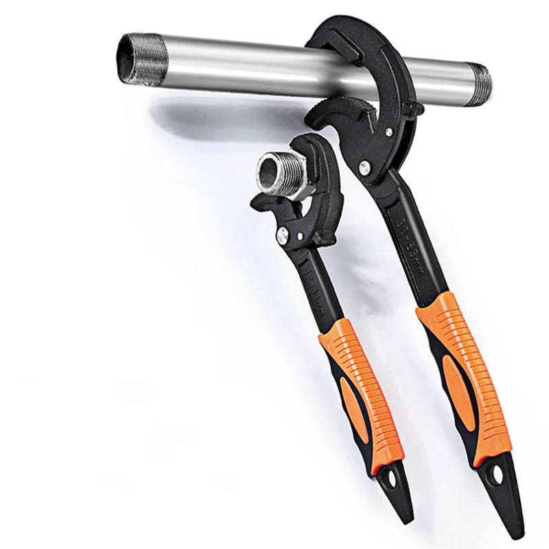 Universal Key ประแจท่อ14-30/30-60มม.Open End Spanner ชุดชุดเหล็กคาร์บอน snap N Grip เครื่องมือช่างประปา Multi Hand Tool