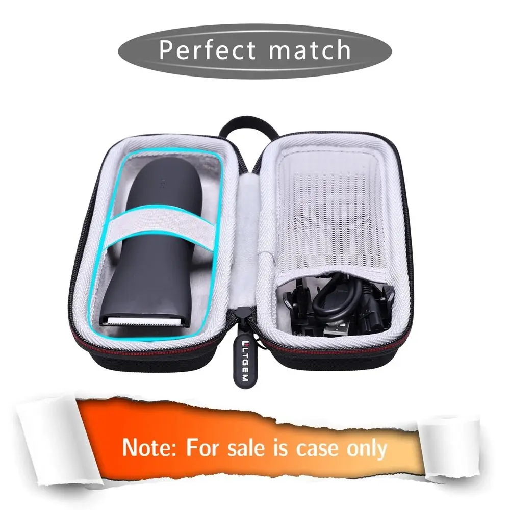 EVA Shaver Protective Case Shaver Storage Bag Zipper Travel Box for Philip Electric Shaver