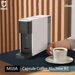 New Xiaomi Mijia Capsule Coffee Machine N1 Coffee Maker S1301 Small Size 10mins Automatic Shutdown Espresso Cafe Food Processor