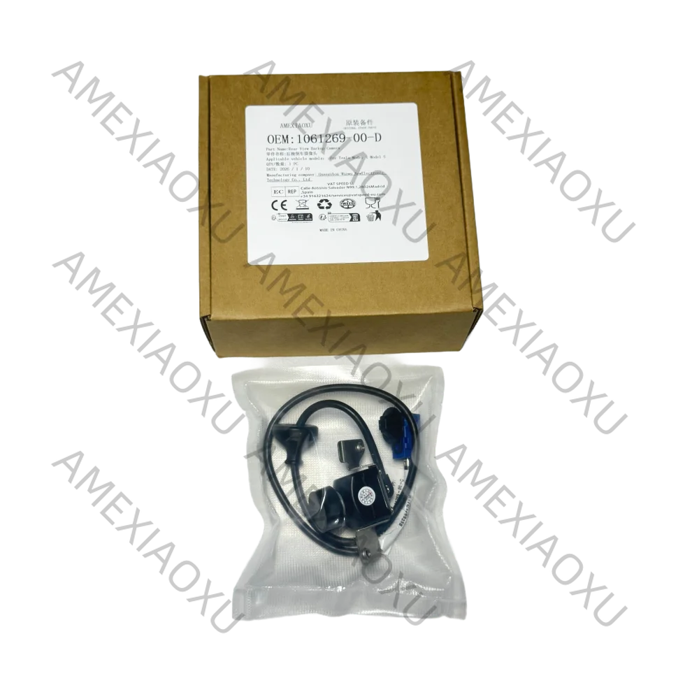 

Подходит для Tesla Model X Model S 1061269-00-D 106126900D: Камера заднего вида для багажника