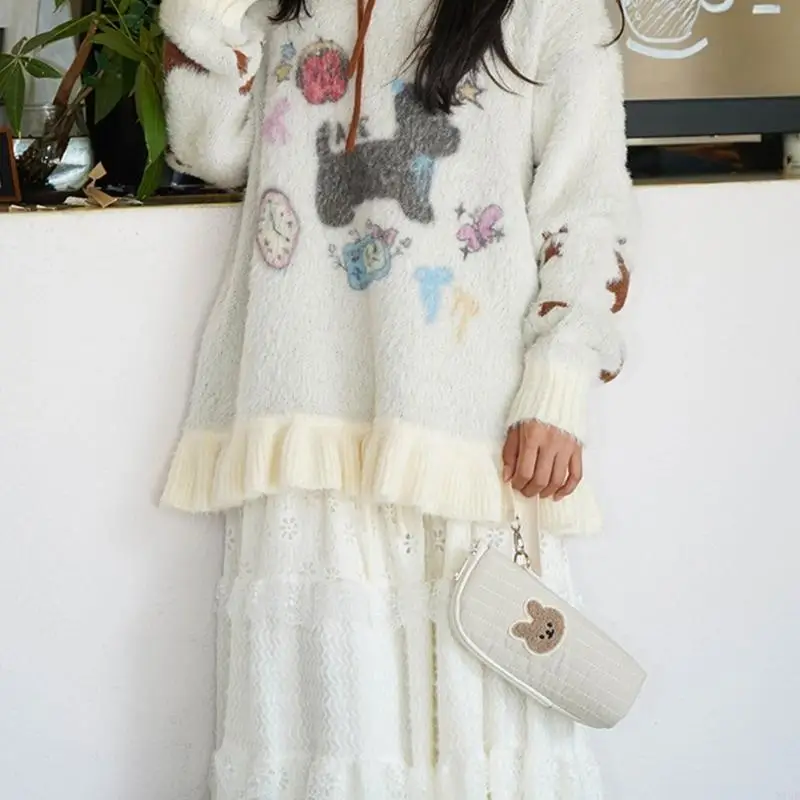 

Изолированный держатель для детских колясок с рисунком кролика и многофункциональными карманами для хранения, термосумка для