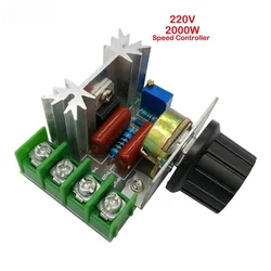 AC 220V 2000W SCR Voltage Regulator Dimming Dimmers Speed Controller Thermostat