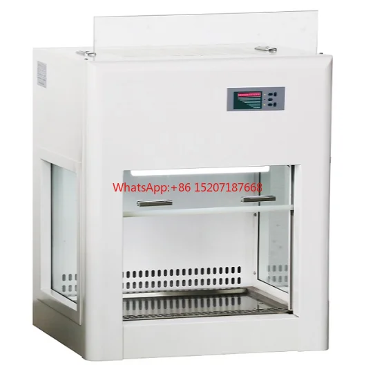 Desktop portable lab mini laminar flow cabinet/mini fume hood