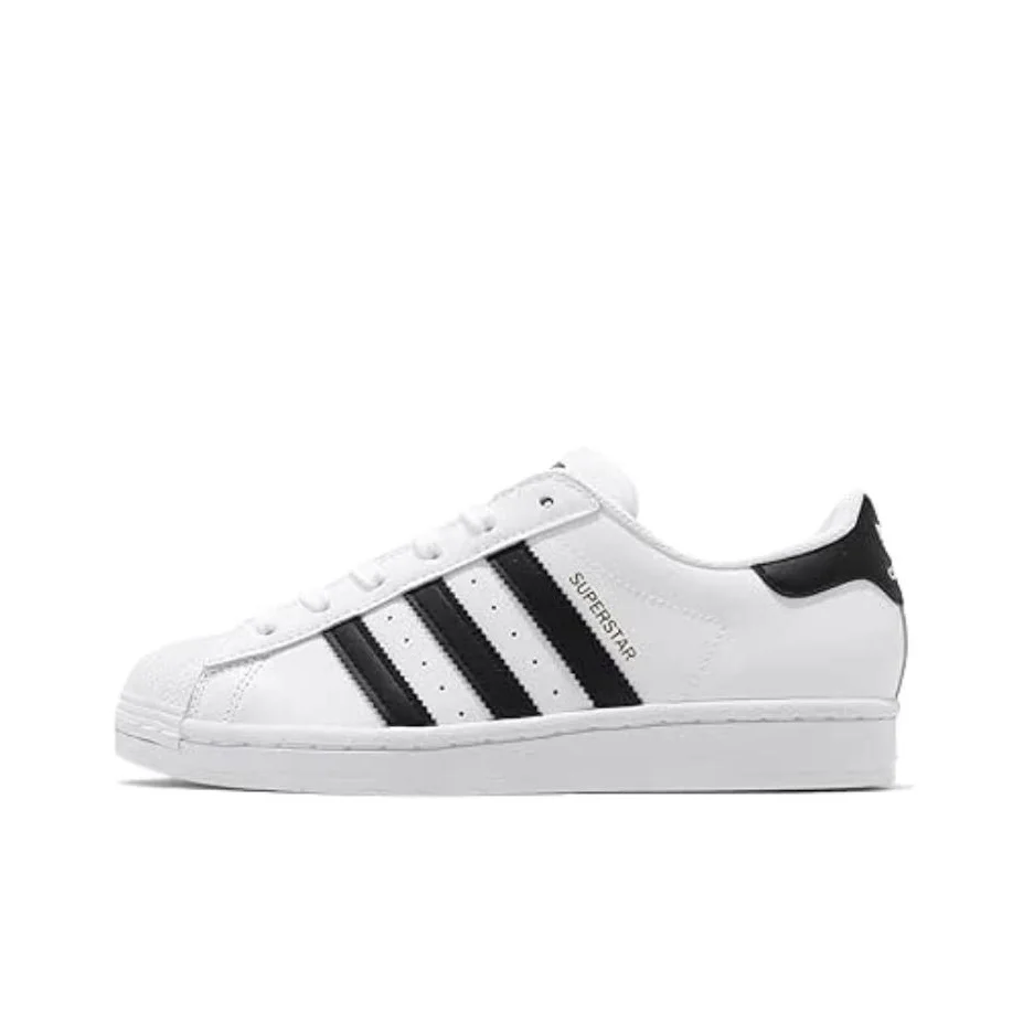 

adidas Originals SUPERSTAR Rubber Shell Toe Low-Top Skate Shoes Unisex White/Black EG4958