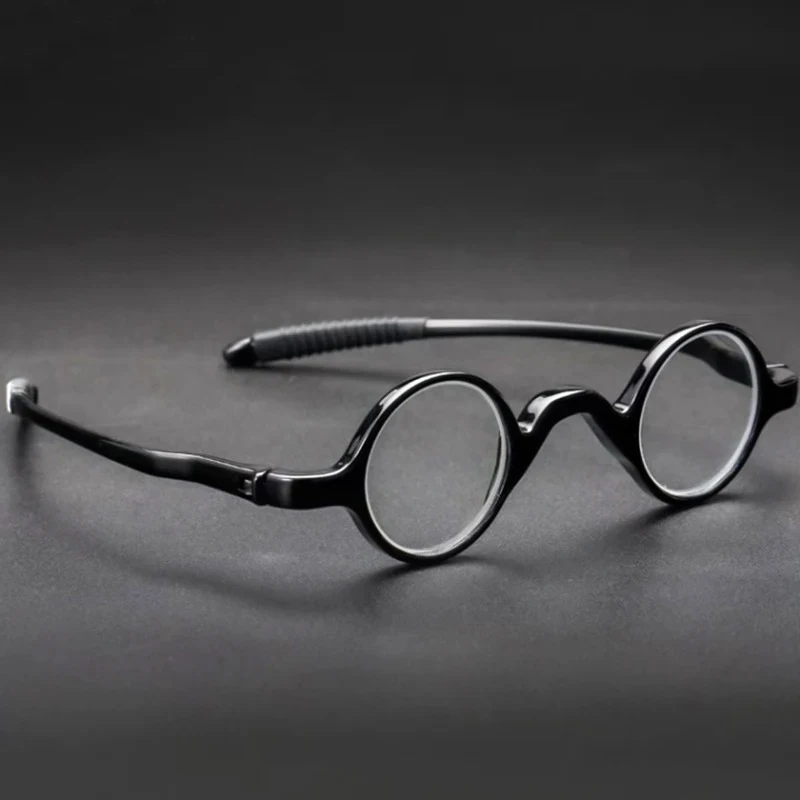 Retro Kleine Runde Rahmen Männer Frauen Lesebrille Anti Blaues Licht Brille Vintage Hyperopie Brillen Presbyopie Ältere Brillen
