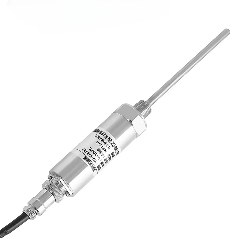 

Yunyi Water Temperature Sensor 4-20mA Temperature Sensor Piezoresistive RTD PT100 High-Temperature Transducer