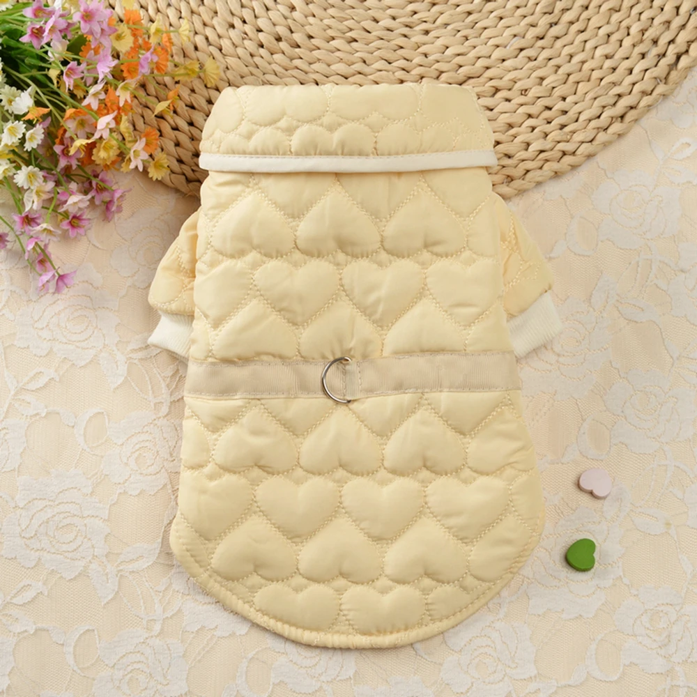 Pet Dog Coat Winter Dog Clothes For Small Dogs Thickened Velvet Dog Jacket Windproof Padded Clothing Chihuahua Clothes