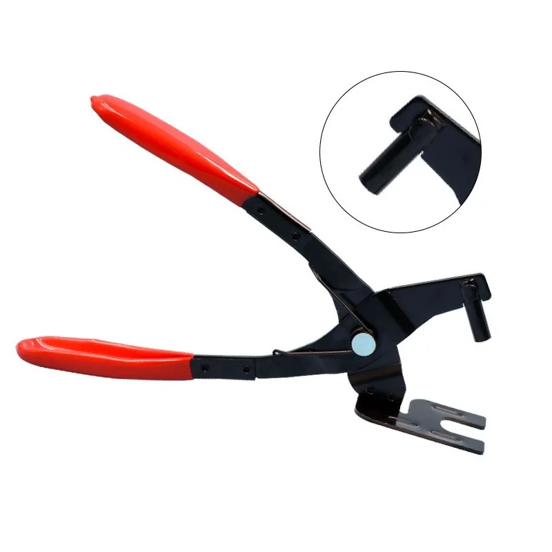 

Автомобильная выхлопная труба, резиновая прокладка, зажим для депрессии, инструмент для разборки, подъемные плоскогубцы для разборки ушей с вогнутым зажимом головки