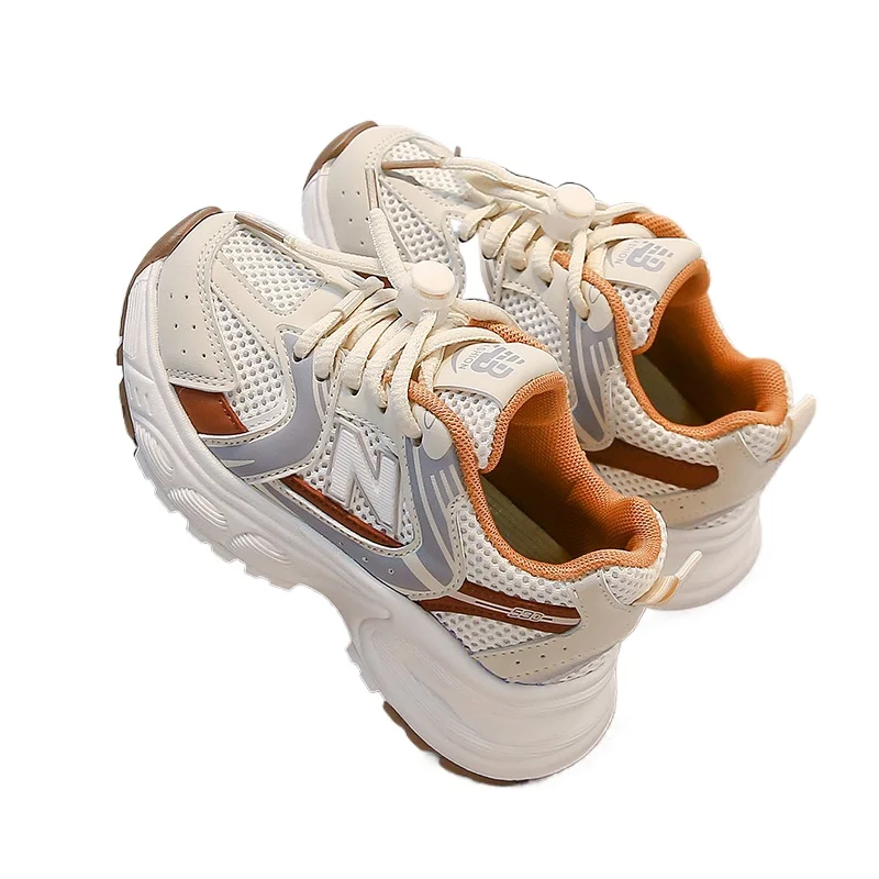 

2025 Summer Children Boys Girls Non-Slip Lightweight Sports Casual Shoes Kids Toddler Unisex Breathable Lightweight Sneakers