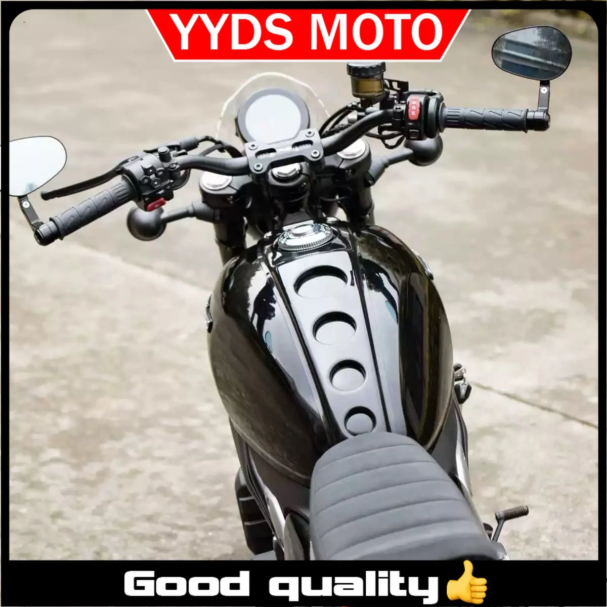 【Good quality】For CFMOTO 450CLC modified fuel tank decorative belt clc450 450-clc 450CL-C dedicated straight-up fuel tank cap