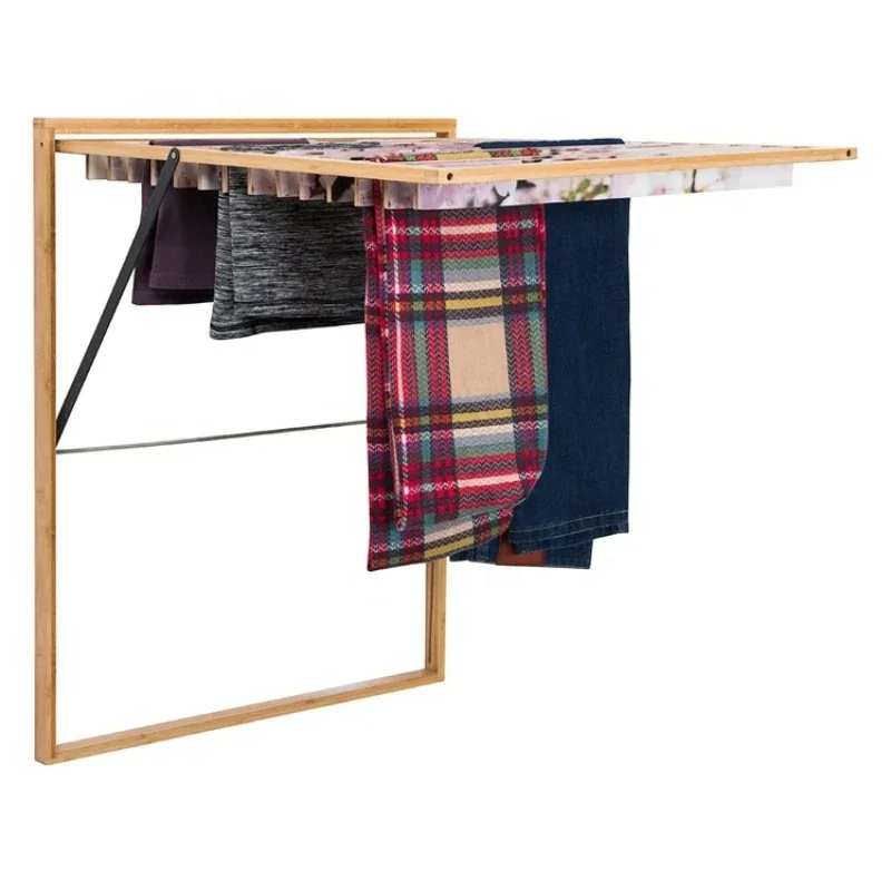 

Foldable Indoor Cloth Drying Laundry Rack, Underwear Clothes Storage Rack