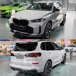 For BMW X5 G05 2023 2024 2025 2026 Carbon Fiber Front Bumper Lip Rear Diffuser Body Side Skirt Kit Spoiler Refits Modification