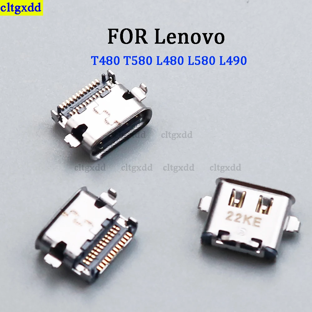 cltgxdd 1piece for Lenovo ThinkPad T480 T580 L480 L580 L590 L490 El480 El580 ASUS Dell Laptop USB 3.1 Type-C Charging Port