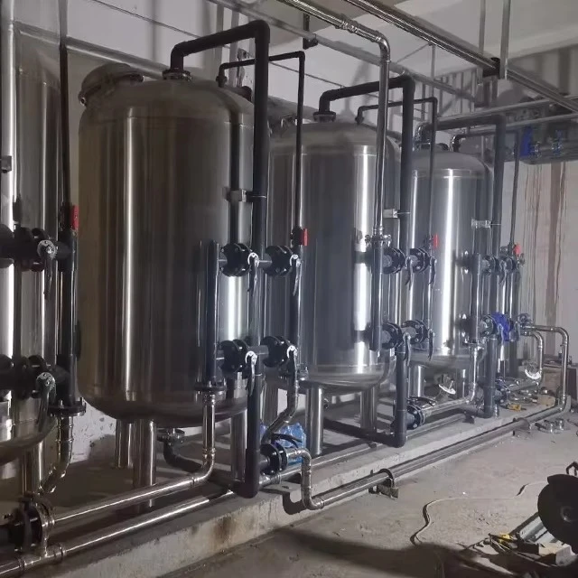 Automatic Water Treatment Sand Filter Media Tank for Swimming Pool