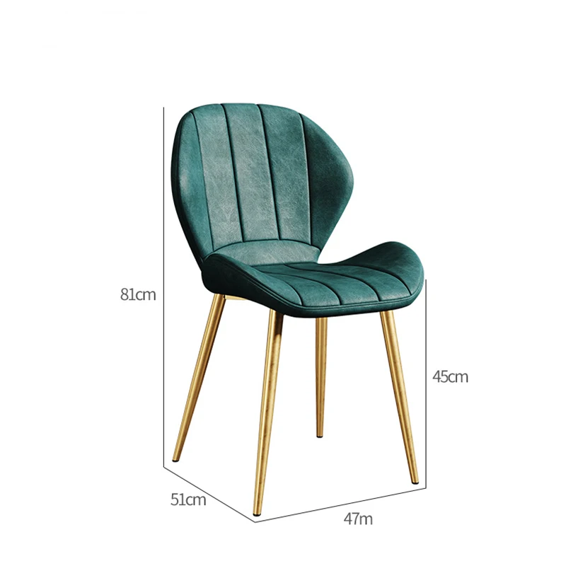 Living Room Furniture Relaxing Chair Modern Indoor Makeup Stool Armchair Nordic Kitchen Chairs Dining Chairs Luxury Office Seat