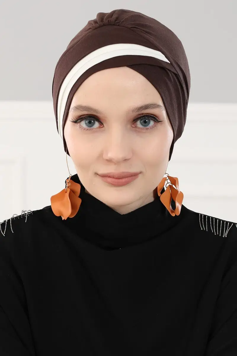 Doppel farbe gekämmte Knochen braun