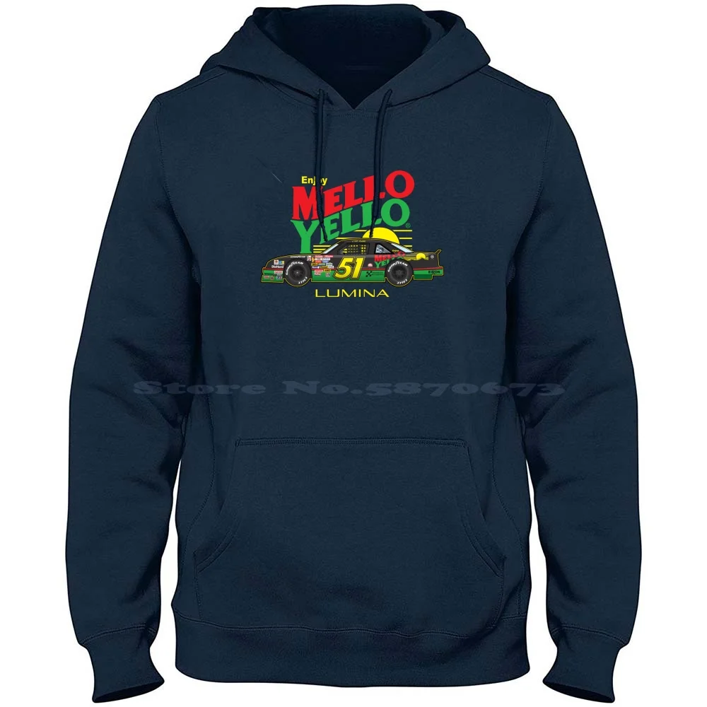 #51 Mello Yello Days Of Thunder Illustration 100% Cotton Hoodie T Shirt Rowdy Burns Days Of Thunder Movie Reference Cars Films