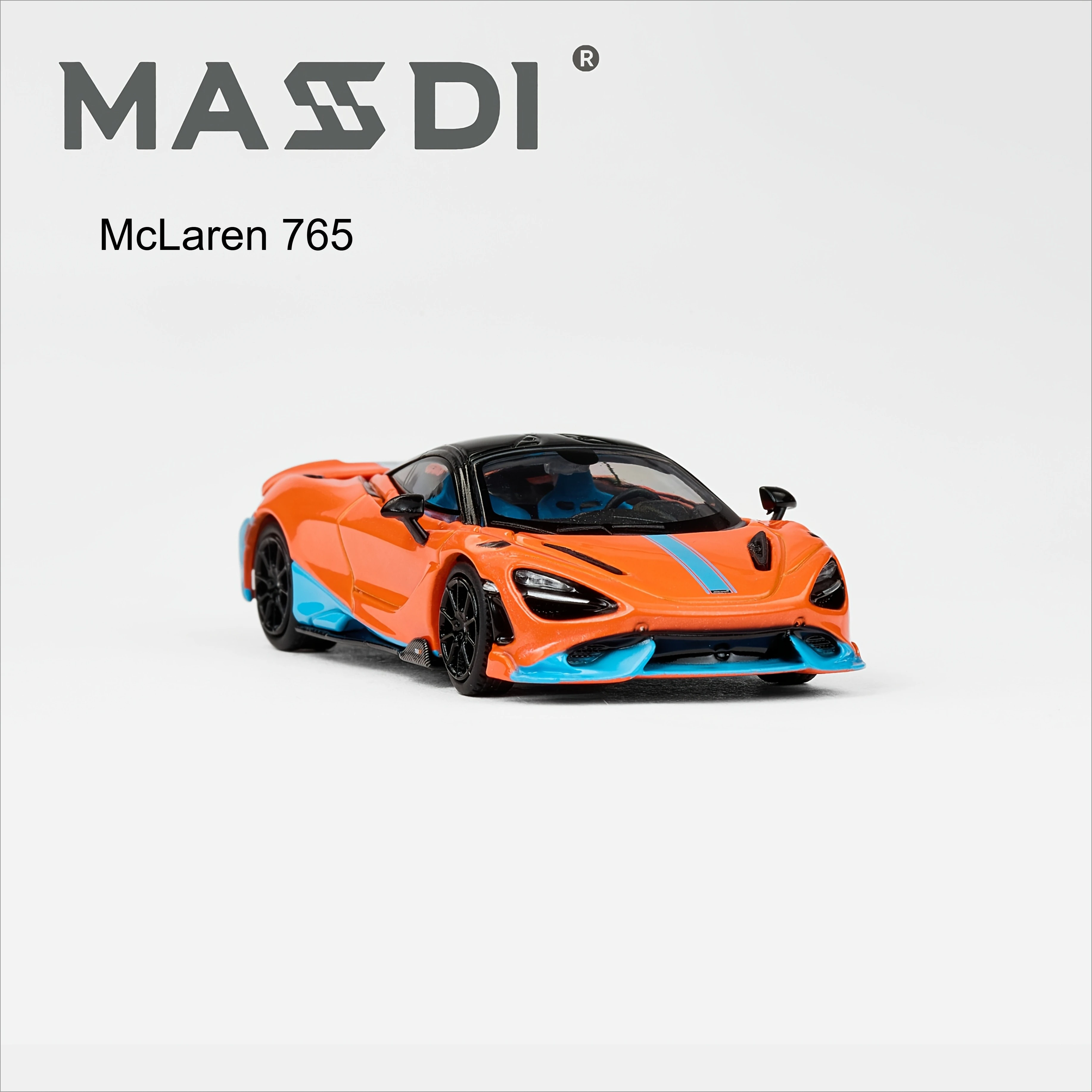MASSDI マクラーレンシリーズ合金車モデル クラシックスポーツカーモデル 超気質プルウィンドテール 子供のおもちゃ ホリデーギフト