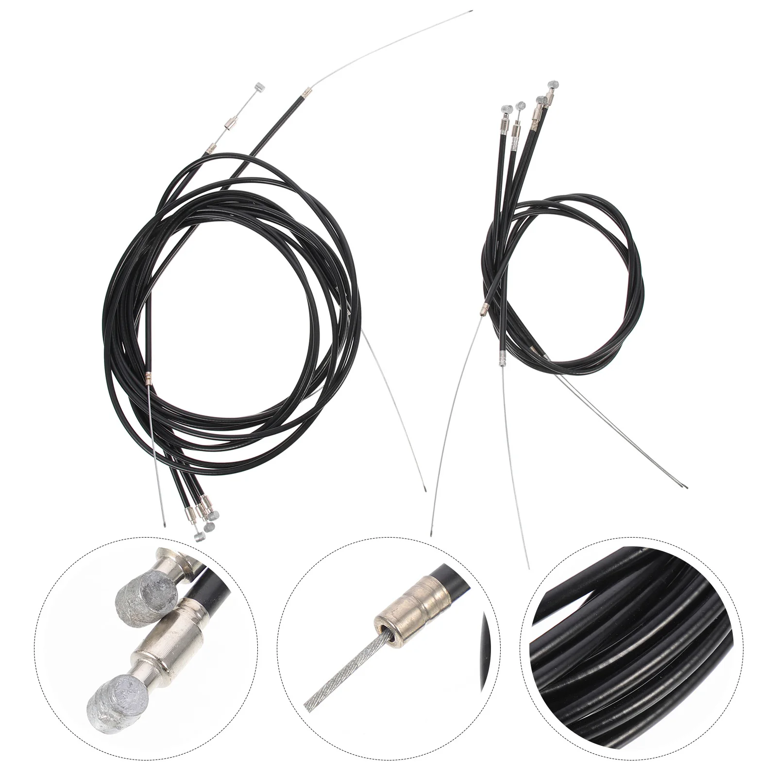 

4 set Cable Kit Universal Front Rear Bike Brake Lines For Mountain Road Bicycle Replacement Cycling Brake Supplies