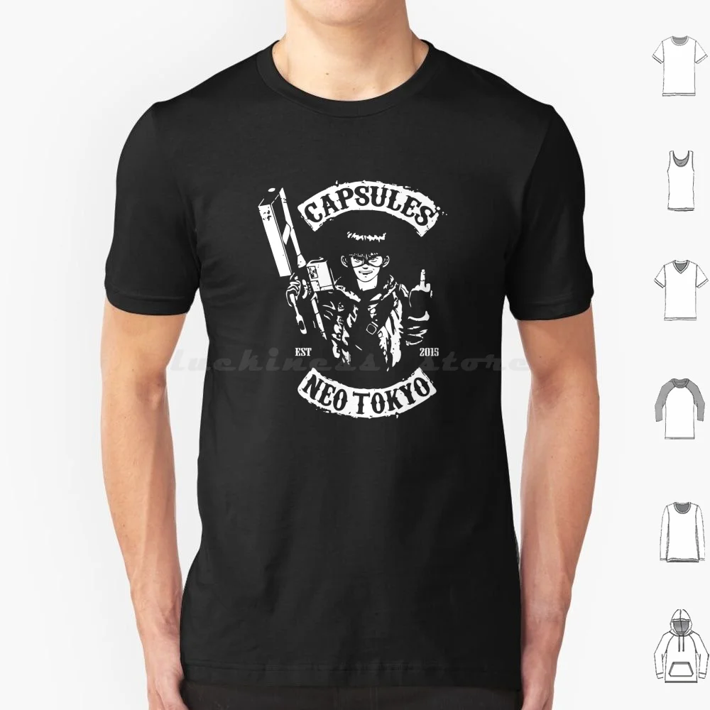 Capsule Neo Tokyo T Shirt 6xl Cotton Cool Tee Capsule Neo Tokyo Funny Funny Funny