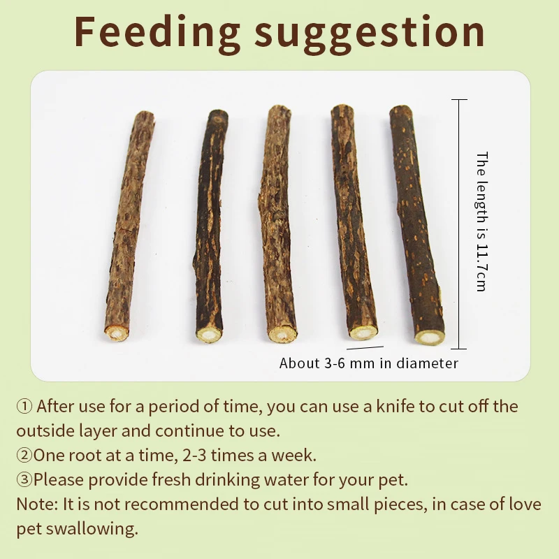 10/15/20 pcs/lot Catnip Stick Pet Cat Molar Toys Natural Wood Polygonum Sticks Cleaning Teeth Relieve Boredom Snacks Chews Toys