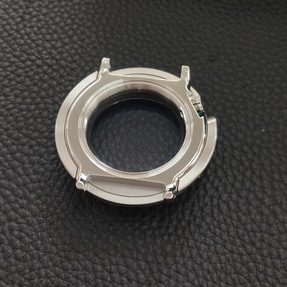 ステンレス鋼の時計ケース,47.5mm,サファイアクリスタルケース,王冠,ジュエリー