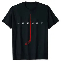 Funny Hockey Player Retro Goalkeeper O-Neck Cotton T Shirt Men Casual Short Sleeve Tees Tops Harajuku Streetwear T-shirt