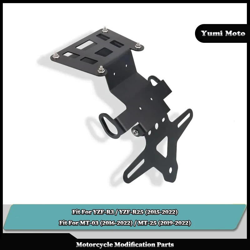 

Fit For YAMAHA YZFR3 YZFR25 2015-2022 MT03 MT25 Motorcycle Tail Tidy Fender Eliminator Registration License Plate Holder