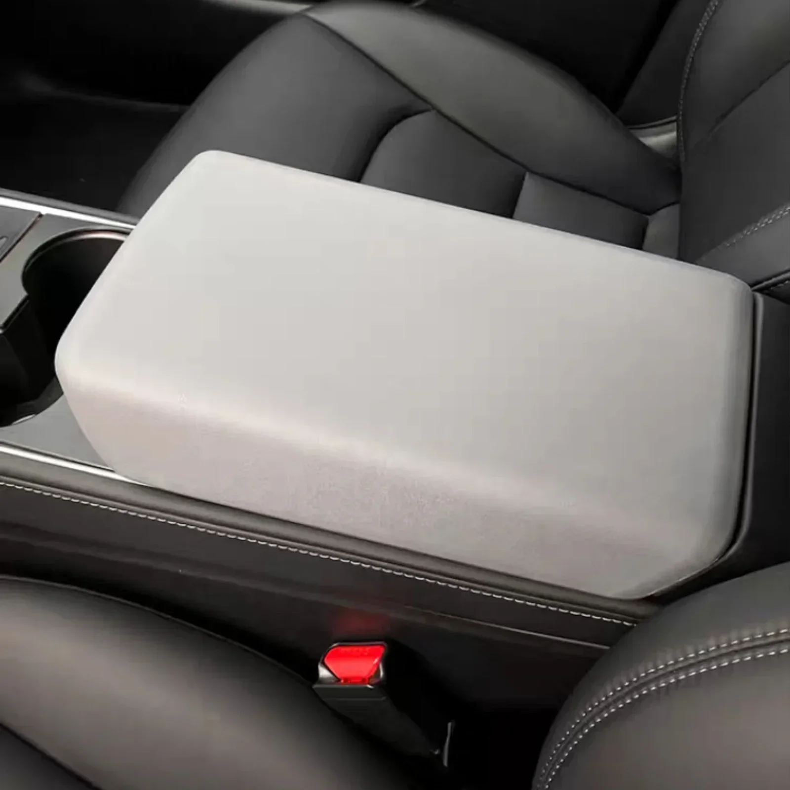 Per Tesla Model 3 Model Y TPE scatola bracciolo per auto copertura protettiva bracciolo di controllo centrale bianco nero grigio accessori interni